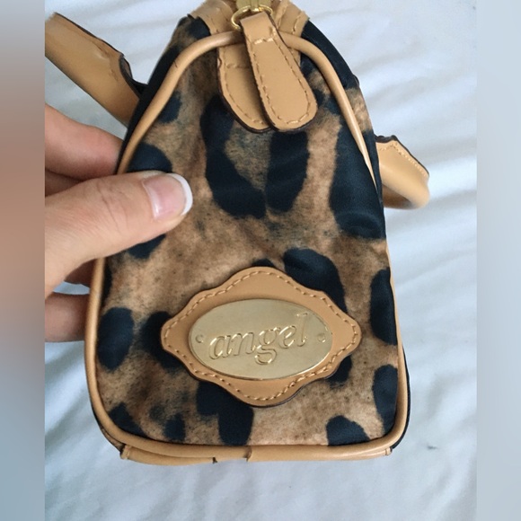 NWOT Y2k VS Angel leopard print small purse. - Picture 1 of 8